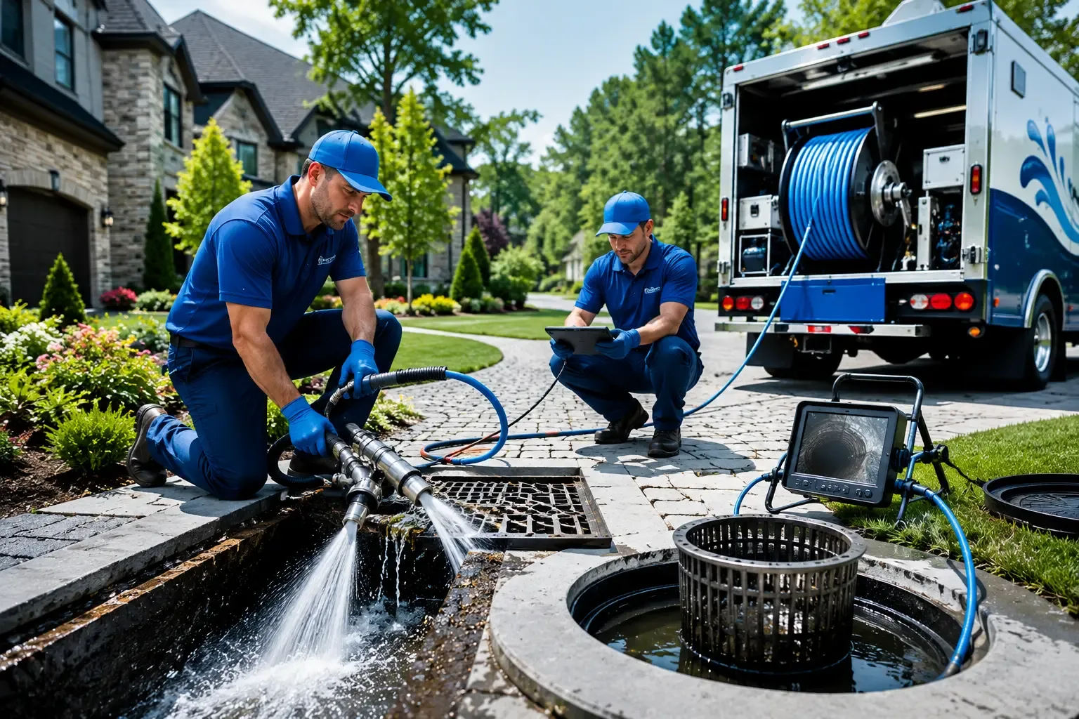 Local outdoor drain cleaning professionals in West, TX