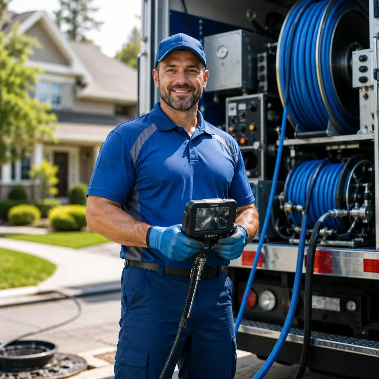 Local outdoor drain cleaning specialists in West, TX